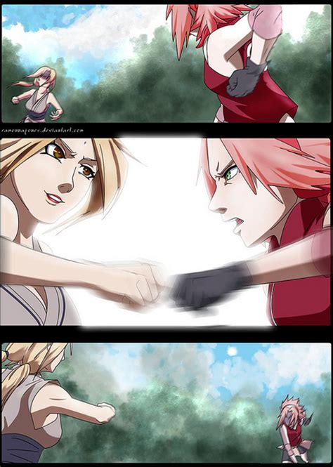 Sakura Vs Tsunade By Jking288 On Deviantart