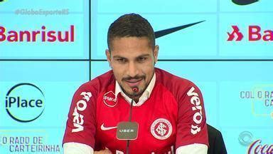 Globo Esporte Rs Atacante Peruano Paolo Guerrero Fala Da Sua Rela O