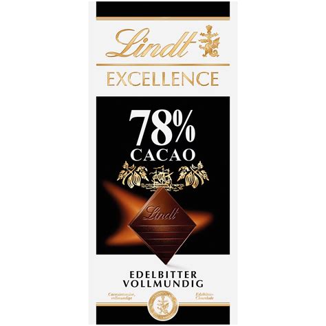 Lindt Excellence 78 Cacao Edelbitter Vollmundig Tafel 100g Online