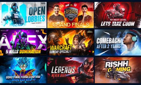 Design Eye Catching Youtube Gaming Thumbnail By Tanishk Fiverr