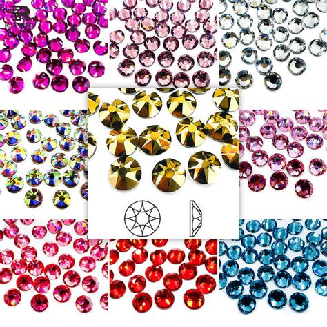 JP Bulk Rhinestone Cuts Crystal AB SS SS SS High Quality Golden Bottom Non Hot