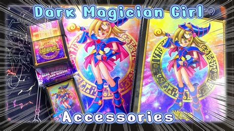 YU GI OH New Dark Magician Girl Accessories Binder Deck Box Sleeve S