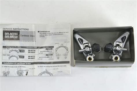 NOS Shimano Deore XT Cantilever Brakes M650 Cicli Berlinetta