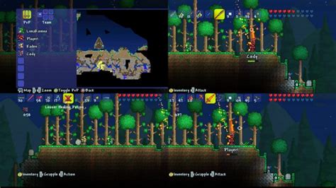 Terraria console multiplayer detailed - Gematsu