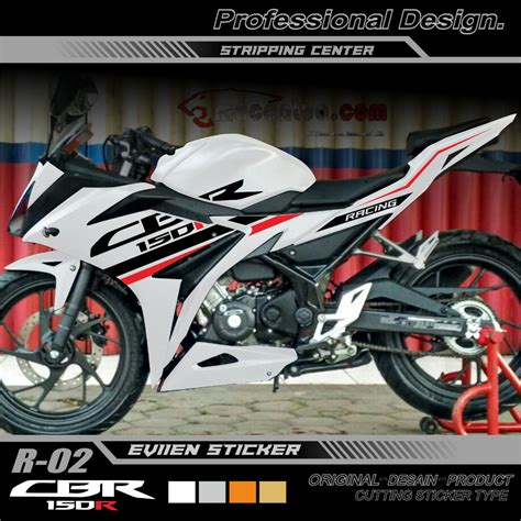 Jual Striping Cutting Stiker Cbr R Facelift Striping Variasi