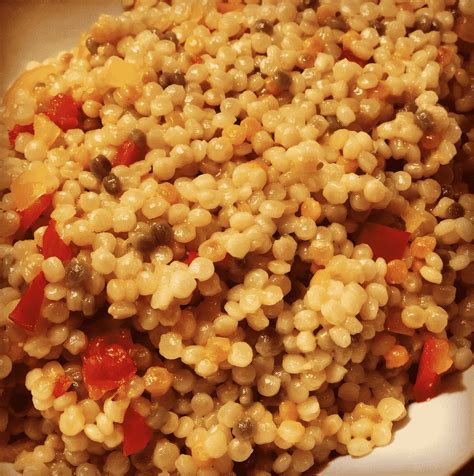 Instant Pot Israeli Pearl Couscous Pressure Luck Cooking