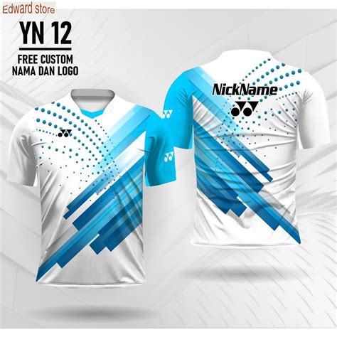 Edward Store Yonex Badminton Jersey Badminton Shirt Full Sublimation