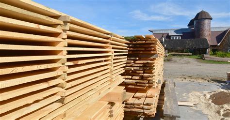 Lumber At Hall Tavern Farm