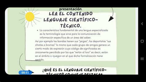 Vocabulario técnico y Científico YouTube