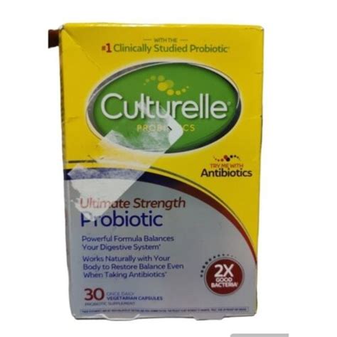 Culturelle Ultimate Strength Probiotic With Billion Cfus Pills