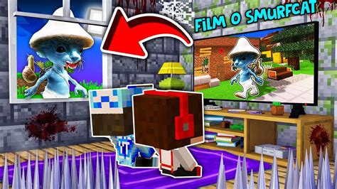 NIE OGLĄDAJ FILMU O SMURFCAT W TV BO PRZYJDZIE PO CIEBIE W MINECRAFT