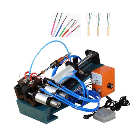 Sr 310A Pneumatic Braided Wire Hot Stripping Machine Heating Knife Stripping Machine Hot