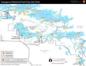 Voyageurs National Park Map USA Detailed Maps Of Voyageurs National