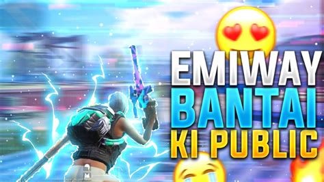 EMIWAY BANTAI KI PUBLIC 4 Finger Claw Gyroscope PUBG MOBILE