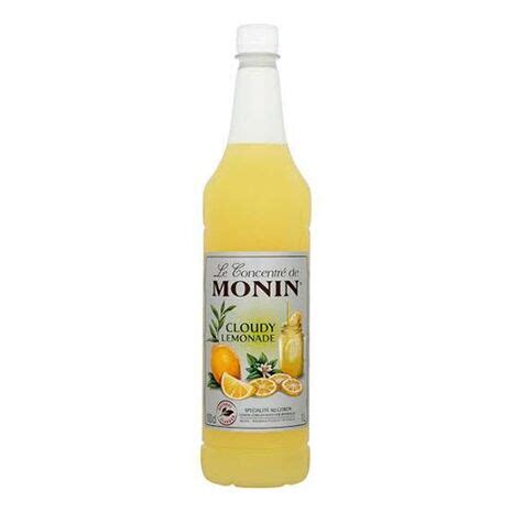 Drinks Beverages Flavored Syrups Beverage Mixes Monin Cloudy