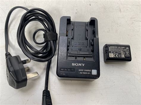 Sony Battery Charger BC QM1 With Battery For Sony A7S EBay