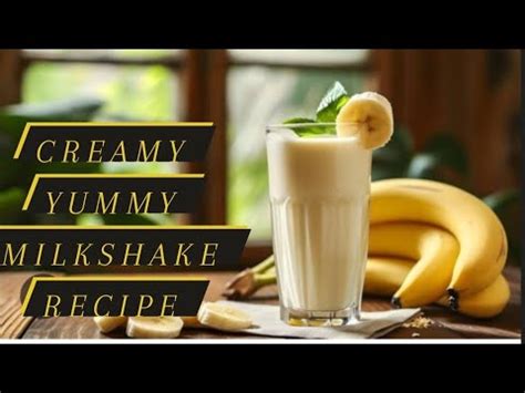 Special Banana Milkshake Recipe Drink Recipe Healthy Milkshake