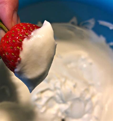 Frutillas Con Crema Receta Mama Xxi