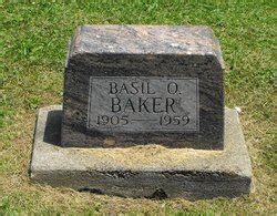 Basil Orville Baker 1905 1959 Memorial Find A Grave