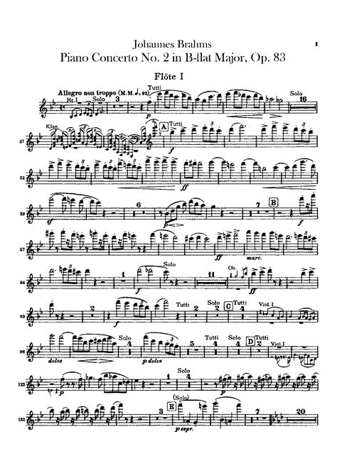 Muescore Brahms Piano Concerto No 2 2