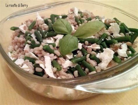 Insalata Di Orzo Con Fagiolini E Feta Ricetta Fresca E Leggera