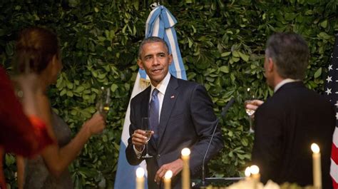 El Tango De Obama Durante Cena De Gala En Argentina Fotos Mundo