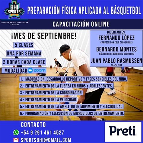 Capacitaci N Online De Preparaci N F Sica Orientada Al B Squetbol