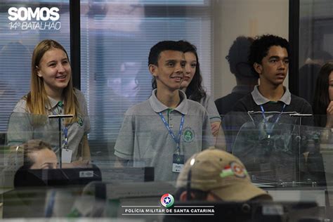 Vereadores Mirins visitam o 14º Batalhão 14º Batalhão