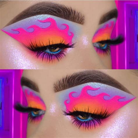 Crazy Colorful Makeup Looks