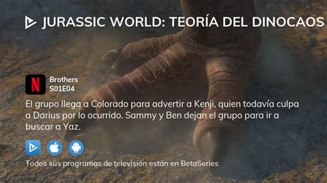 Video Ver Jurassic World Teor A Del Dinocaos Temporada Episodio