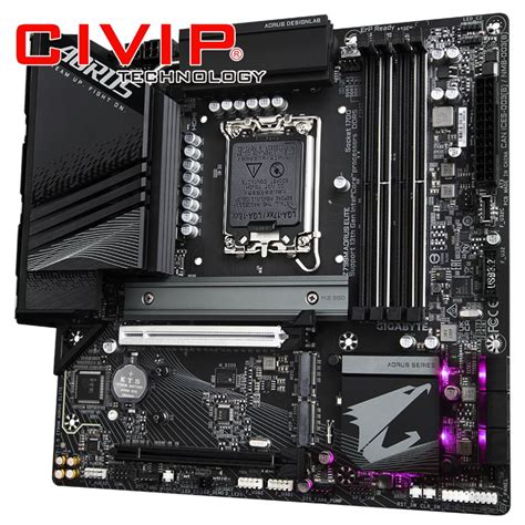 Mainboard Gigabyte Z790M AORUS ELITE DDR5 Chipset Z790 Socket Intel