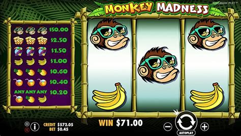 Monkey Madness Slot สลอตลงคลง คาย Pragmatic Play