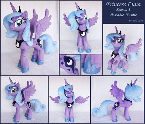 Princess Luna Season 1 Plushie Sold By Makeitsew On Deviantart