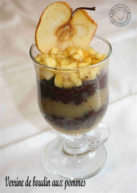 Verrine De Boudin Noir Aux Pommes Mignardises And Co