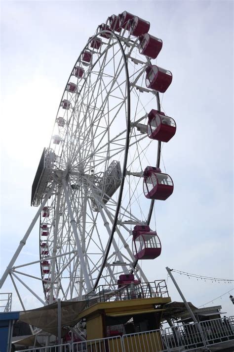 Ferris Wheel In Jakarta Indonesia Stock Photo Image Of Carousel