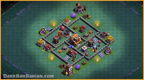 New Ultimate Bh5 Anti Giant Trophy Defense Base 2020 Builder Hall 5