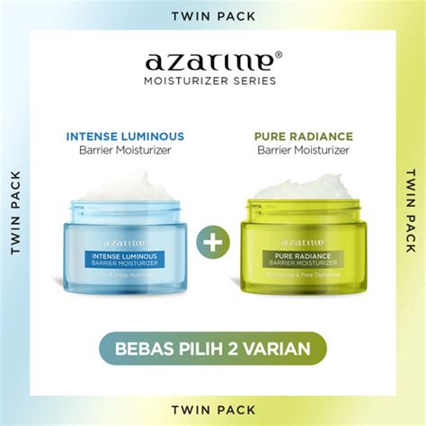 Promo Twin Pack Azarine Barrier Moisturizer Series Pelembab Wajah