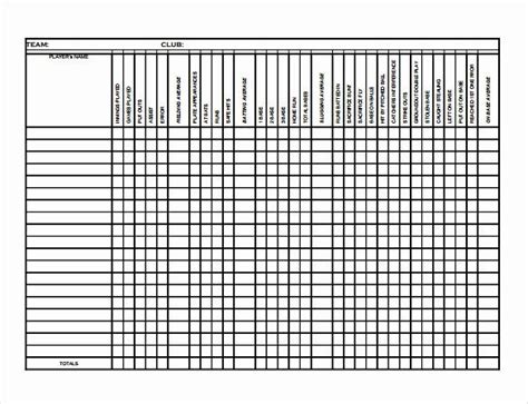 Football Stat Sheet Template Excel Luxury Index Of Cdn