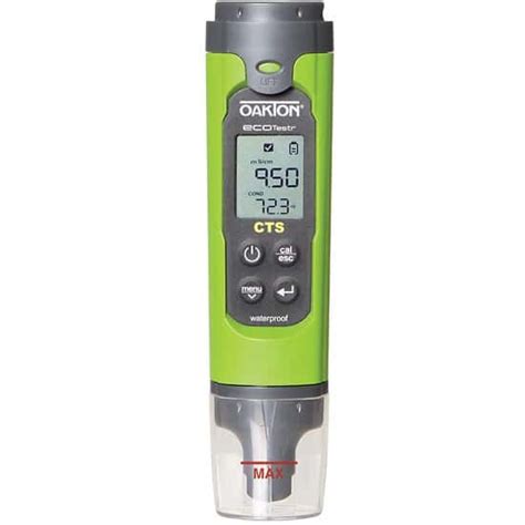 Oakton Waterproof EcoTestr Conductivity Pocket Meter Cole Parmer