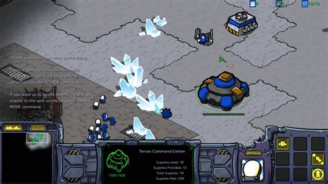 Starcraft Cartooned Carbot Remastered Campaign Terran Tutorial