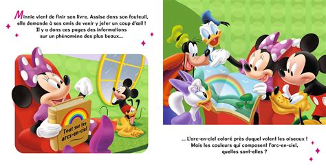 LA MAISON DE MICKEY Mon Histoire Du Soir L Arc En Ciel De Minnie