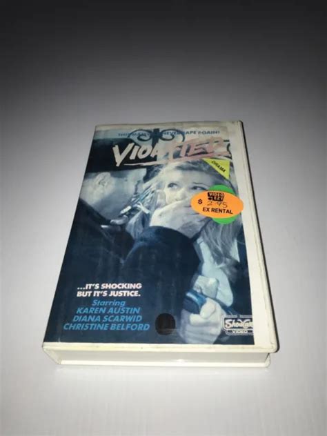 Violated Rare Vhs Tape Horror Thriller Drama Ex Rental 3500