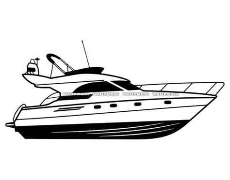 Speed Boat SVG 2 Speed Boat DXF Speed Boat PNG Speed Boat Etsy