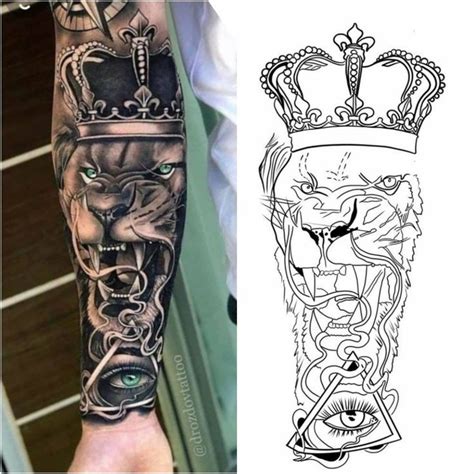 Tattoo Arm Mann Lion Arm Tattoo Tiger Tattoo Sleeve Egyptian Tattoo