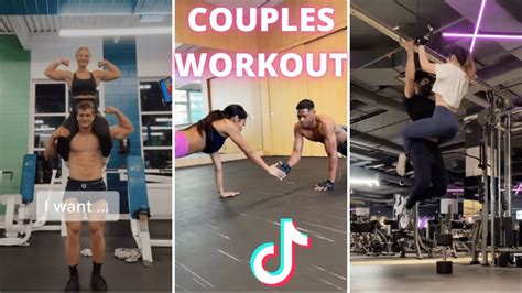 When Gym Couples Workout Tik Tok Compilations Youtube