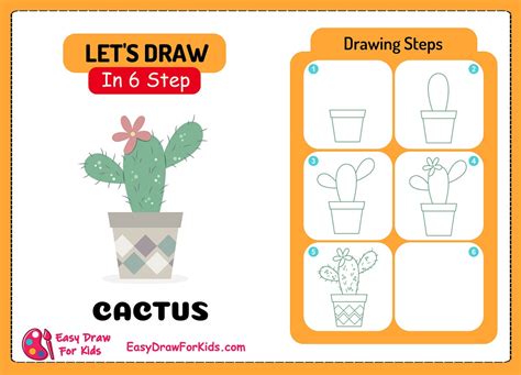 How to Draw a Cactus Step by Step: A Comprehensive Guide | by Han Sumi ...