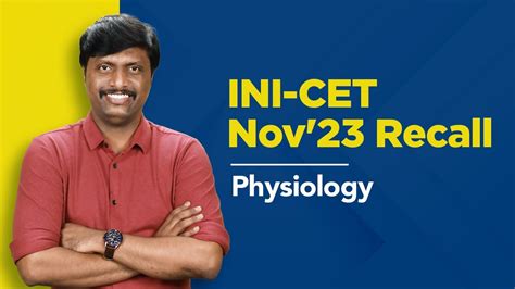 Exam Recall Series Ini Cet Nov Physiology Youtube