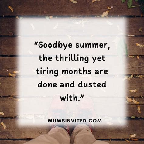 70 Goodbye Summer Hello Fall Quotes 2024 Mums Invited