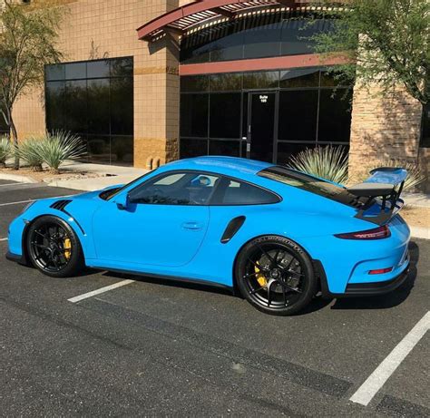 Porsche gt3 rs riviera blue | Autos exoticos, Autos