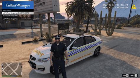 Gta Lspdfr Australia Victoria Police Marked Holdem Vfll Doing Radar